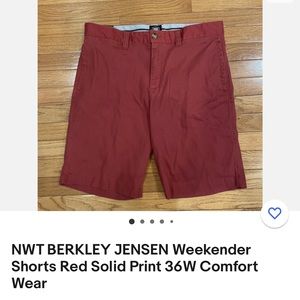 Men’s flat front casual shorts